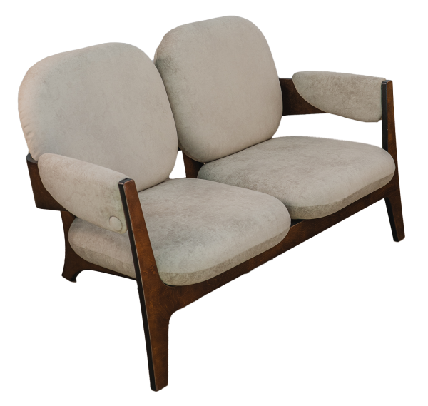 Диван Конфетка (Elza 03, орех антик)